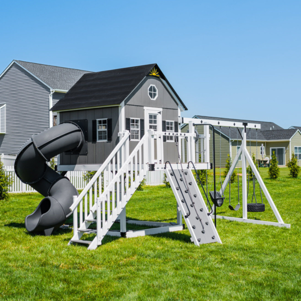  Bright White Vinyl w/ Green Accessories and Green Accents