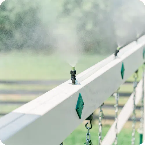 Misting System for Swing Beam