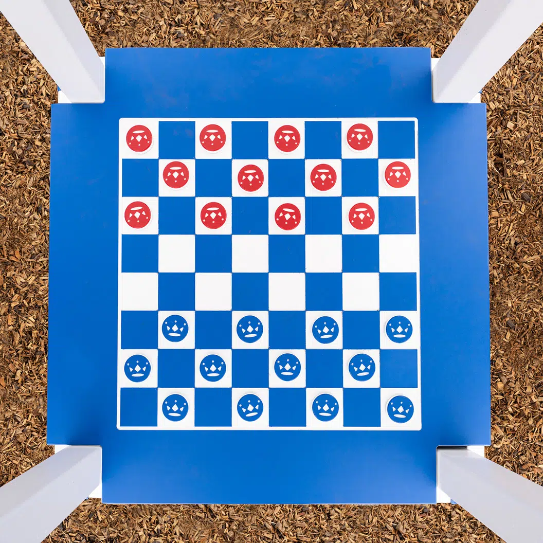 Checkerboard Sandbox Cover