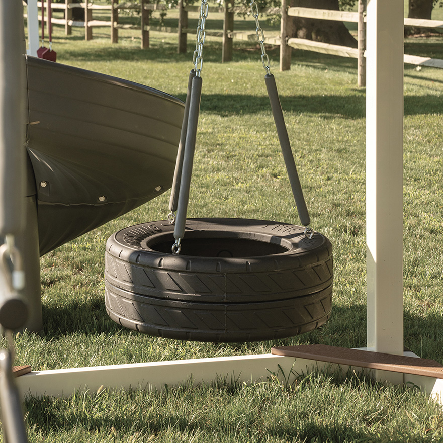 3-Rope Tire Swing