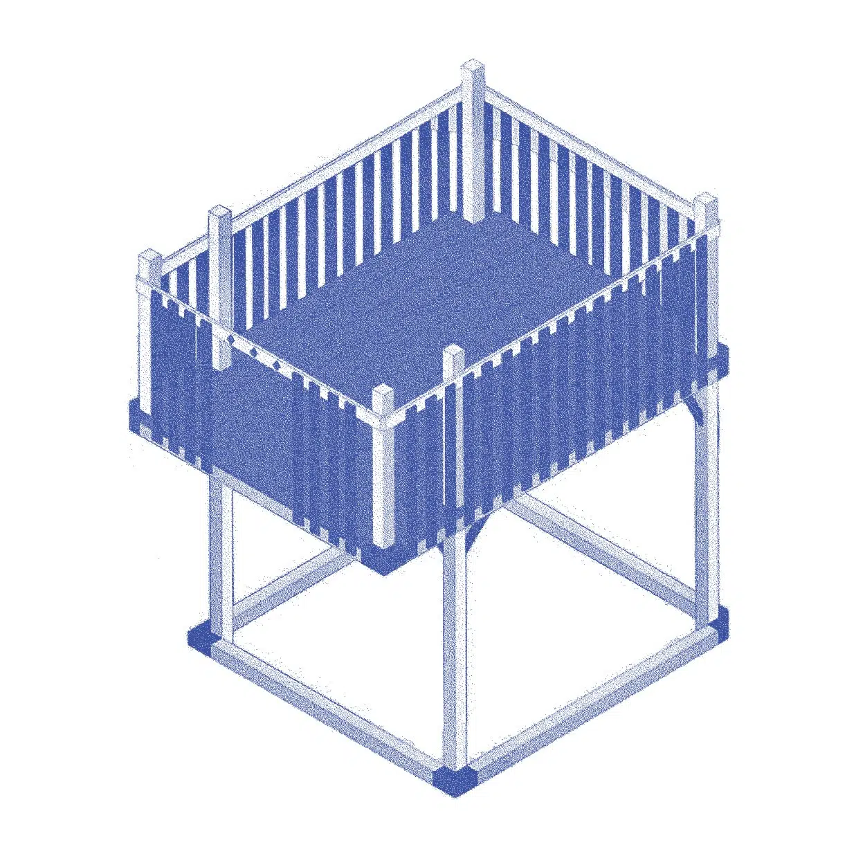 6×8 Play Deck – For Swing Sets